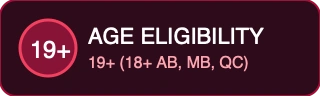 18+ / 19+ Age Restriction Canada