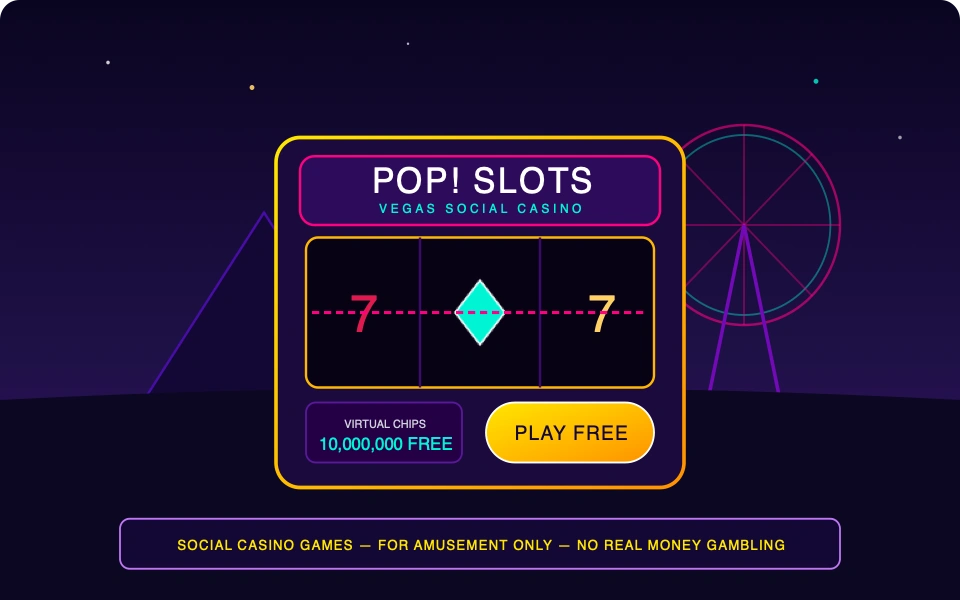 POP! Slots Vegas Social Casino Terminal